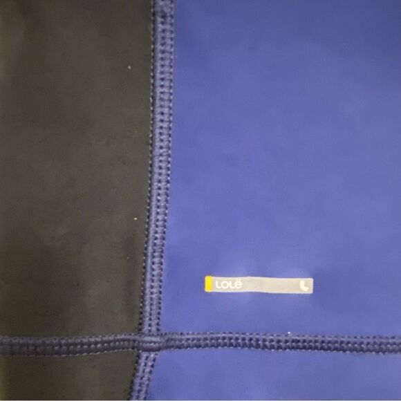 LOLÉ blue white sports leggings in small athletics clothing lightweight bodycom - Picture 7 of 14